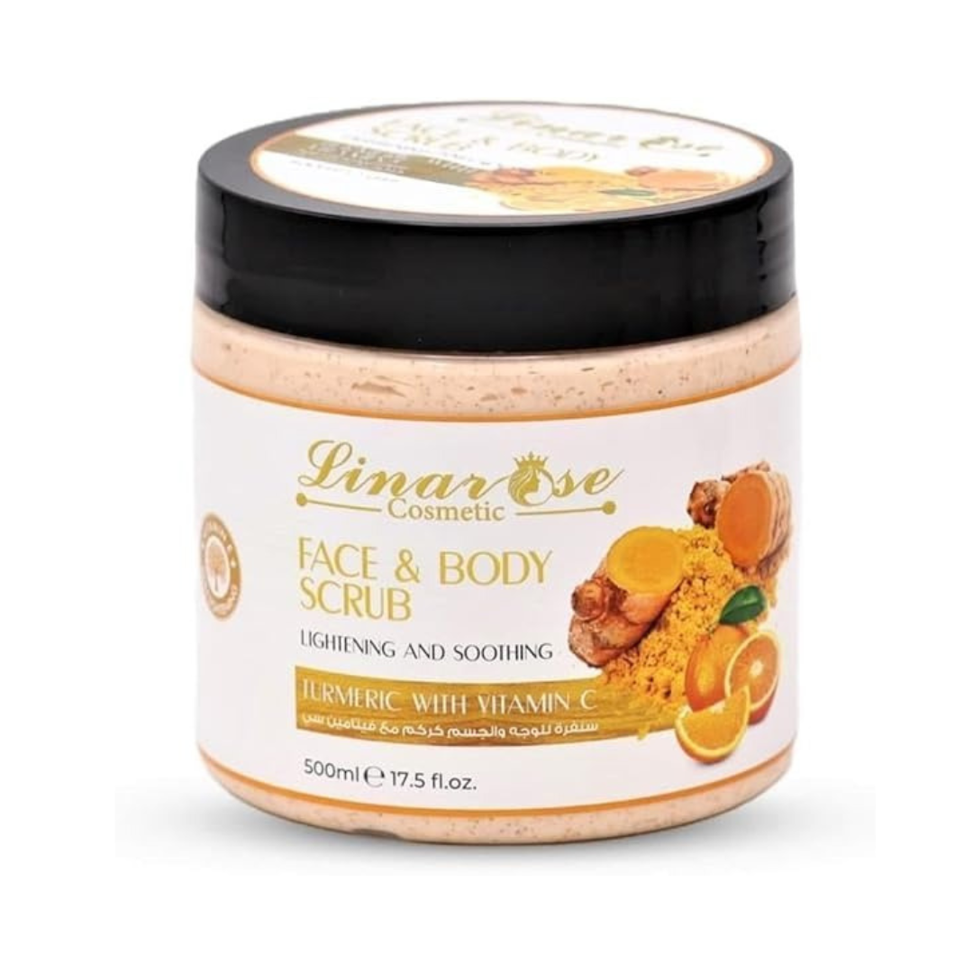 Black Rose Water Face and Body Scrub