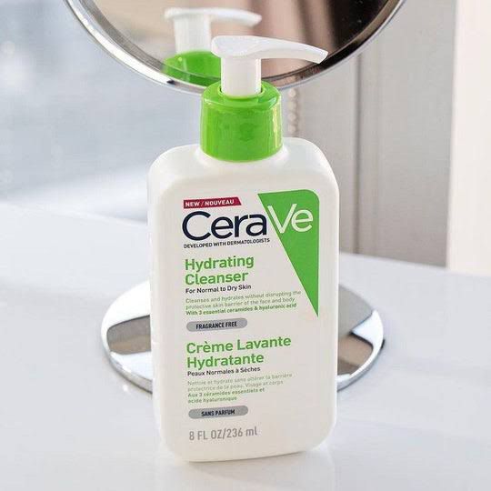 CeraVe Hydrating Cleanser for Normal to Dry Skin 236 mL
