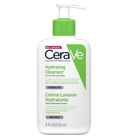 CeraVe Hydrating Cleanser for Normal to Dry Skin 236 mL