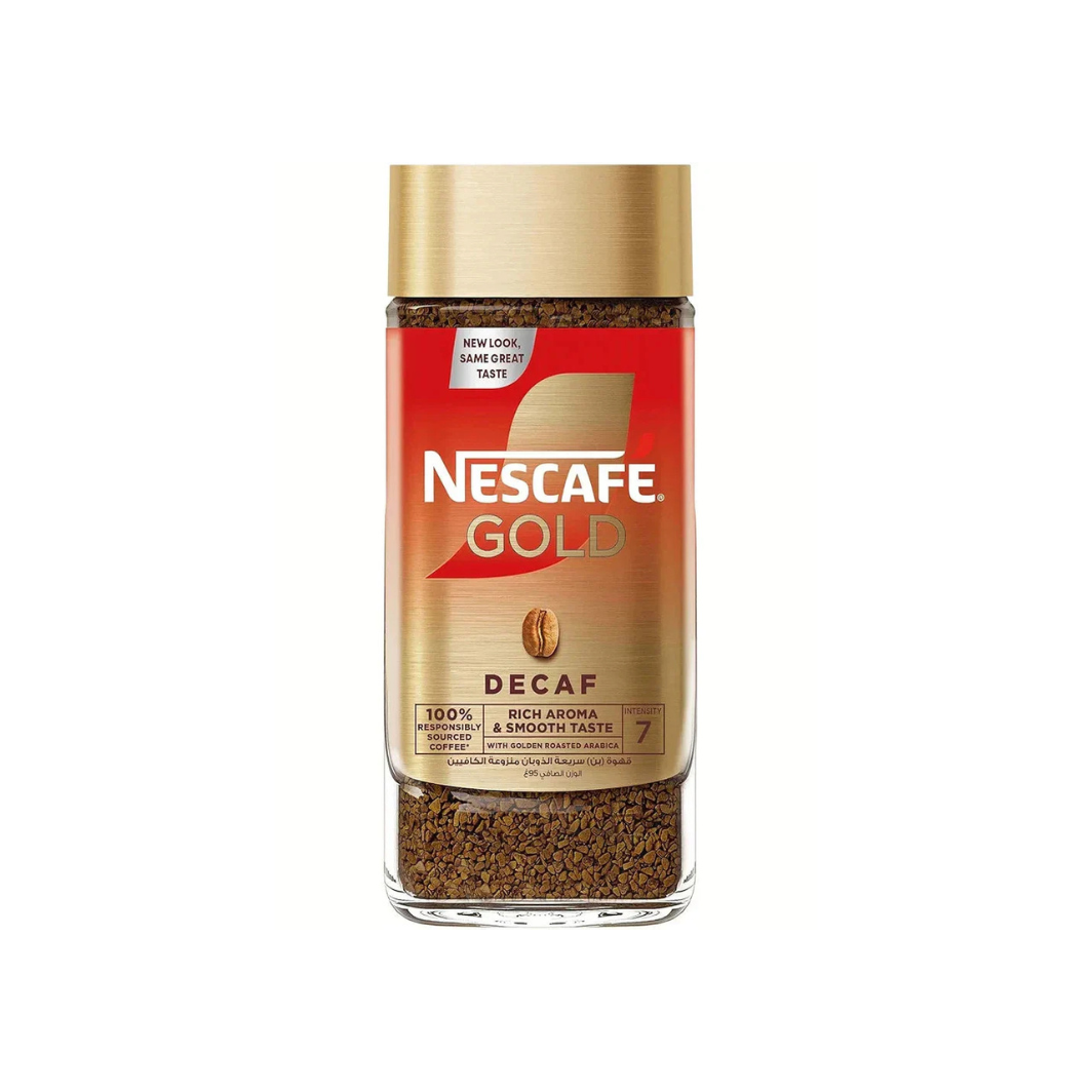 Nescafe Gold Decaf Instant Coffee Jar 95g