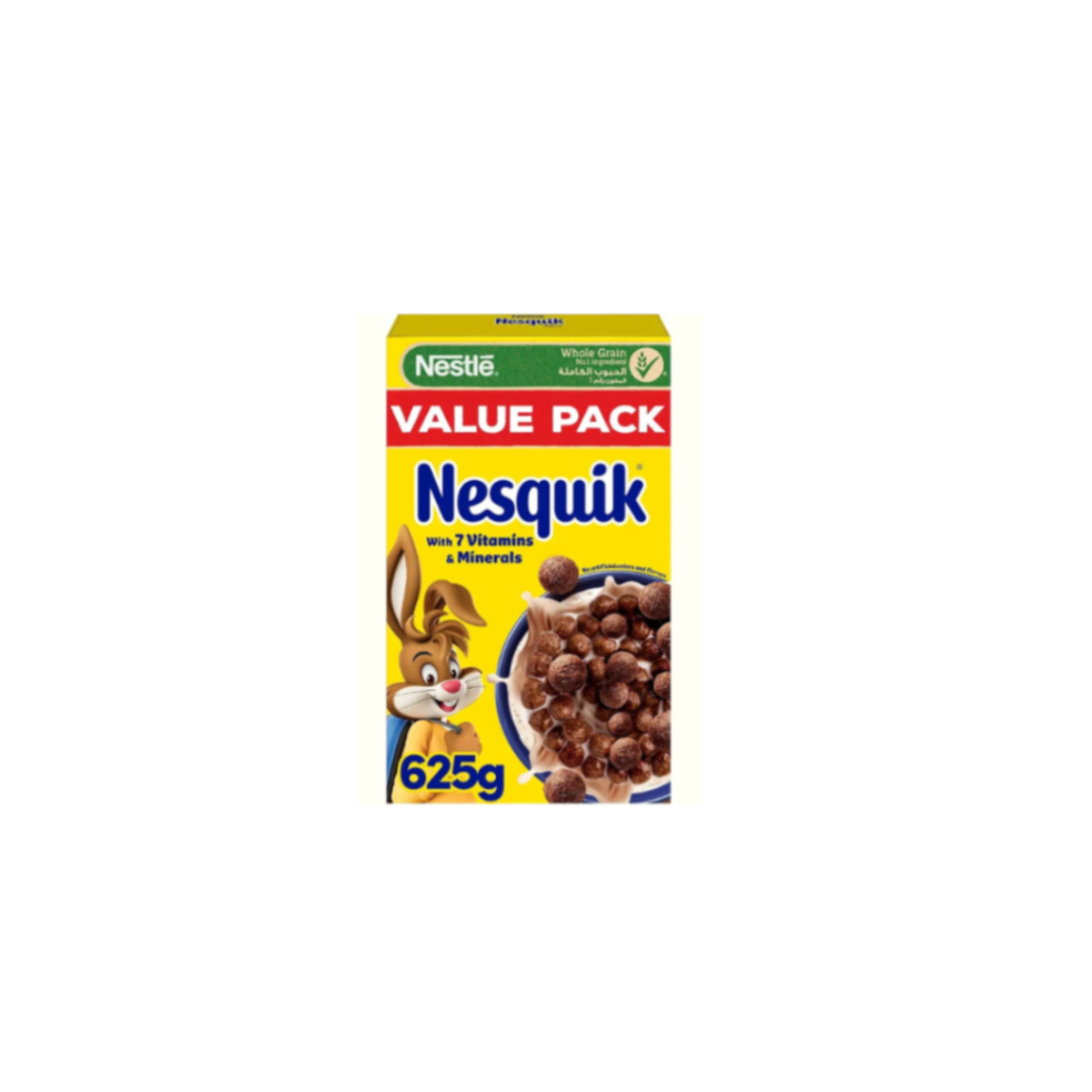 Nesquik Nestle Chocolate Breakfast Cereal, 625g