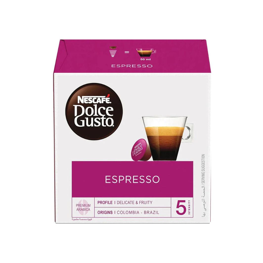 Nescafé Dolce Gusto Espresso Coffee, 16 Capsules