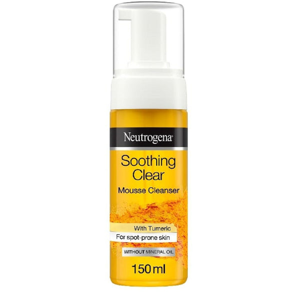 Neutrogena Soothing Clear Mousse Cleanser 150ml