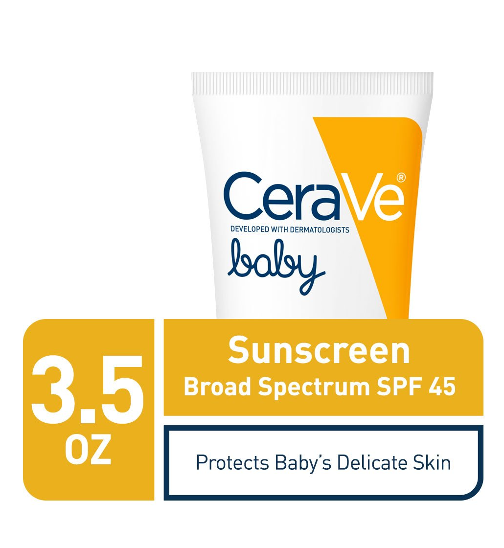 CeraVe Baby Mineral Sunscreen SPF 45