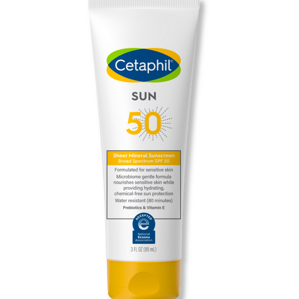 Cetaphil Sheer Mineral Sunscreen SPF 50 - 89 ml